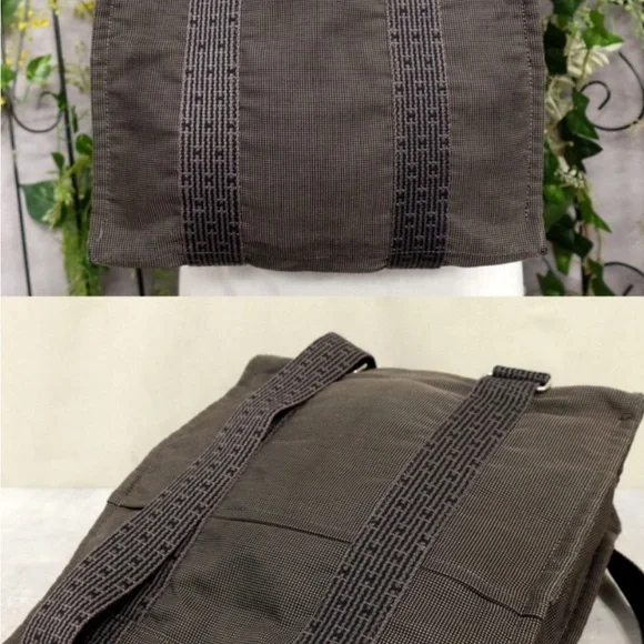 Hermes Herline Tote in Dark Gray - Picture 6 of 11